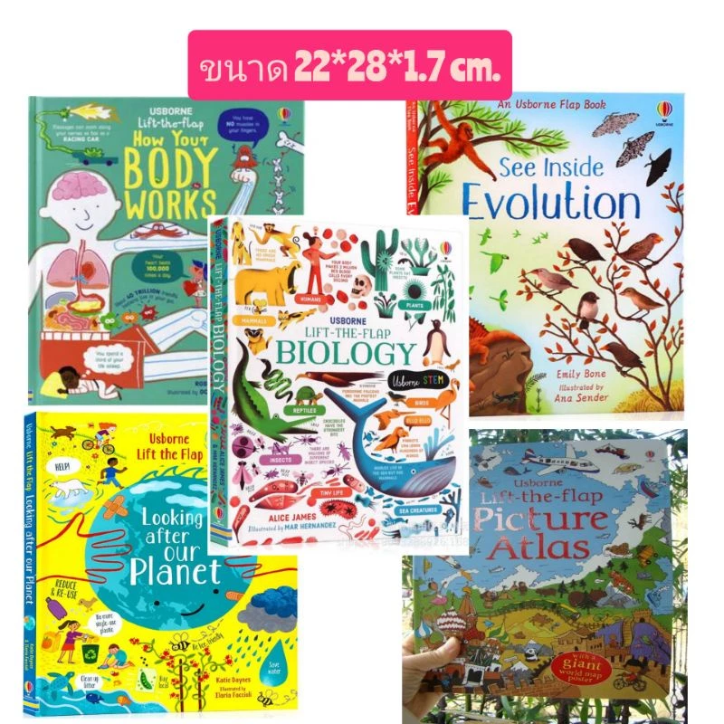 🌟New🌟 หนังสืออ่านภาษาอังกฤษ มีหน้าต่างเปิดปิด lift the flap look inside thumbnail 10