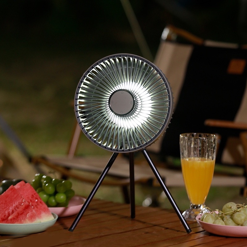 พร้อมส่ง️ พัดลมสายแคมป์ 2022 F1 Multi-function fan พัดลมพกพา GXZ-F1 ...