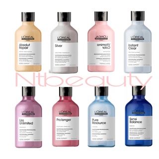 Loreal Shampoo300ml vitamino  pureresource liss repair prolonger sensi balance instance clear silver serie แชมพู ลอรีอัล