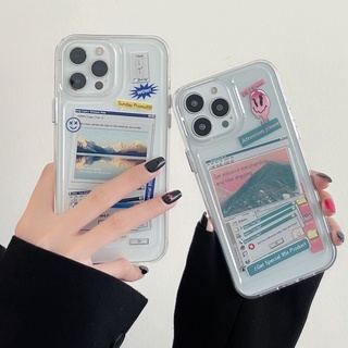 เคสโทรศัพท์มือถือ ซิลิโคน Tpu ใส ลายฉลากทิวทัศน์อวกาศ สําหรับ Huawei P30 P40 P50 Pro Mate 30 Nova 7 8 9 Pro Honor Play6T X30 70 60 50SE Magic3 Pro