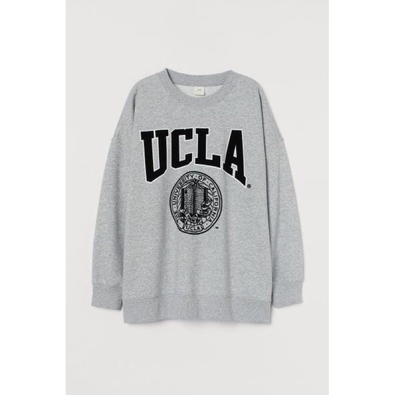 Crewneck Hnm H & M Ucla อุปกรณ์เสริมสําหรับกล้องถ่ายรูป