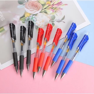 [ของใหม่] ปากกาเจล แบบกด ขนาด 0.5mm S0120 มี3สี ปากกากึ่งลูกลื่น