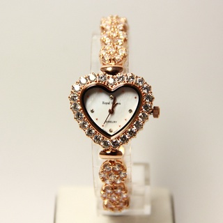 นาฬิกาข้อมือสุดหรู Royal Crown รุ่น 3595B Rose Gold สายสแตนเลส ดีไซน์สวย