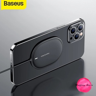 💜ถูกจริง/ส่งไว📦Baseus แท่นชาร์จไร้สาย 15w Qi Magnetic Quick Wireless Charger