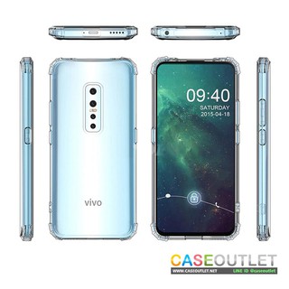 เคส Vivo V17pro V17 Y21 Y21s Y33s pro ใสกันมุม ใส่บาง เสริมมุม กันกระแทก