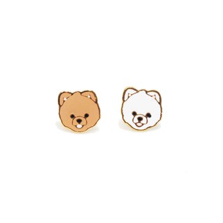 Gubjung &amp; Friends Pomeranian earring (ต่างหูปอม)