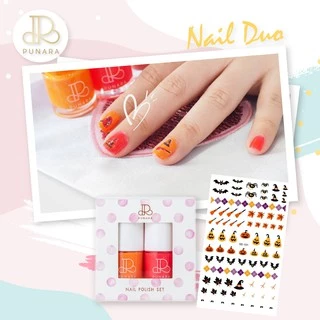 [ซื้อ 4 เเถม 1 ชิ้น]PUNARA สติกเกอร์ติดเล็บเด็กลายน่ารัก มีให้เลือกเยอะมาก Nail Sticker (กดเลือกลายแถมได้เลยรวม 5 แผ่น)