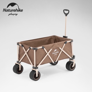 Naturehike Camper รถเข็น แบบพกพา พับได้ ขนาดเล็ก สําหรับตั้งแคมป์ รถพ่วง