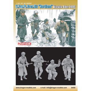 โมเดลประกอบ Dragon Models 1/35 DRA6455 11 FRW.PZ.GREN.DIV "NORDLAND"