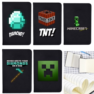 Minecraft My world Creeper TNT สมุดโน้ตไดอารี่ ลายการ์ตูน สร้างสรรค์ ของขวัญวันเกิด สําหรับเด็กนักเรียน