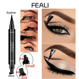 [BPOM] FEALI Eyeliner Stamp 2in1 Waterproof Liquid Duo Eyeliner Wing With Stamp
