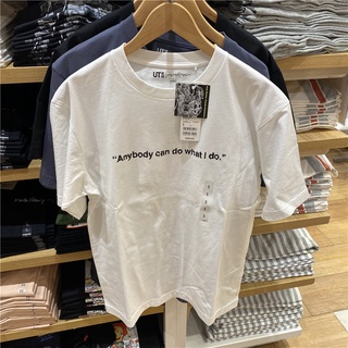 Uniqlo UT Andy Warhol เสื้อยืด คอกลม สําหรับผู้ชาย และผู้หญิง 43801