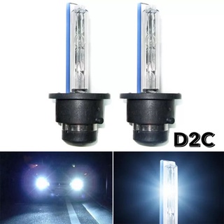 fd_24hr หลอดไฟหน้ารถยนต์ (เฉพาะหลอด) D2C Xenon เฉพาะหลอด HID 35W 4300K 6000K 8000K 10000k 12000k 1คู่