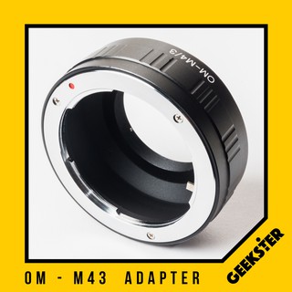 เมาท์แปลง OM-M43 ( Olympus OM - Olympus / Lumix M43 Adapter / โอลิมปัส Lens Adapter )