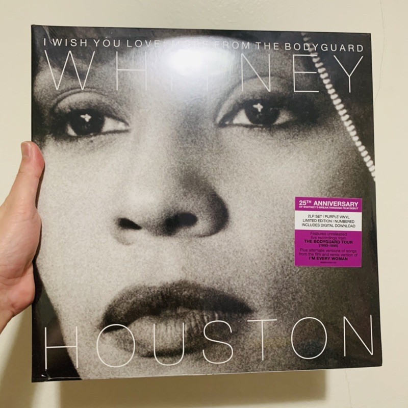 แผ่นเสียง Whitney Houston vinyl LP sealed มือ1