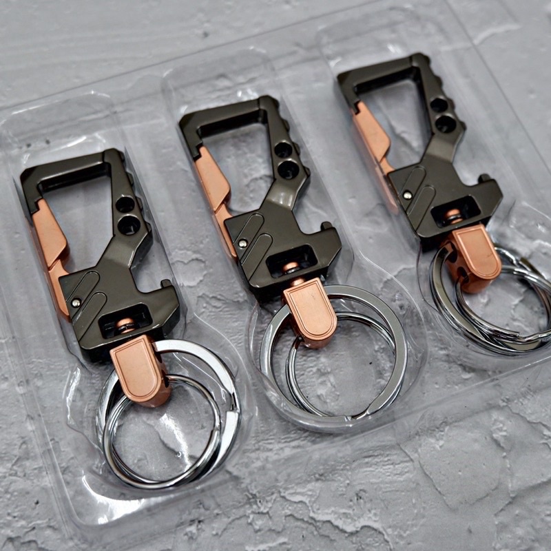 พวงกุญแจเปิดขวดได้ 2in1 พวงกุญแจ & ที่เปิดขวดเบียร์ Key Holder ที่ห้อยกุญแจ