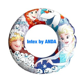 INTEX ห่วงยางลายการ์ตูน Frozen ขนาด 20นิ้ว รุ่น 56201