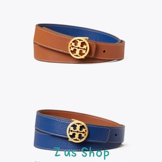 พรีฯTORY BURCH 1" REVERSIBLE LOGO BELT size xs/s/m.