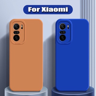 เคสซิลิโคนนิ่ม เนื้อแมตต์ ป้องกันเลนส์กล้อง สําหรับ Xiaomi Mi 11 11T Pro 11Lite 11Ultra 12Pro 11i 11X