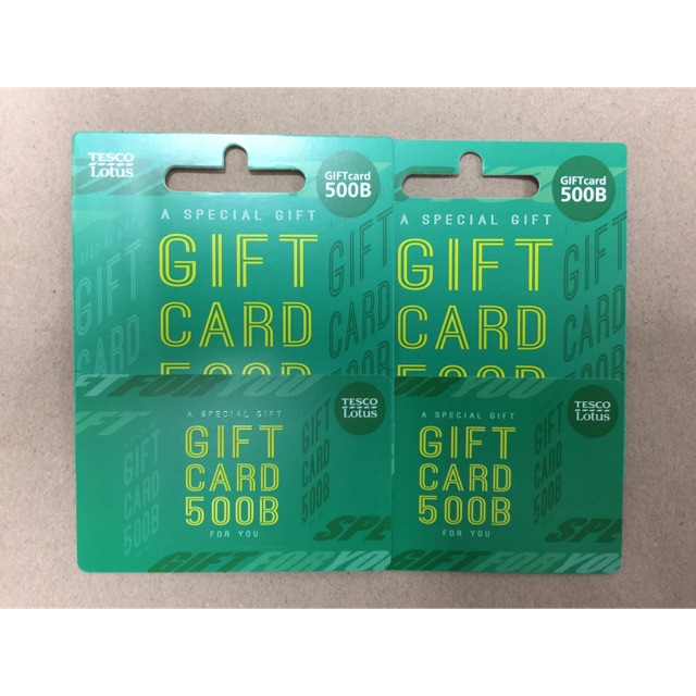 บัตรโลตัส (Gift Card Tesco Lotus)