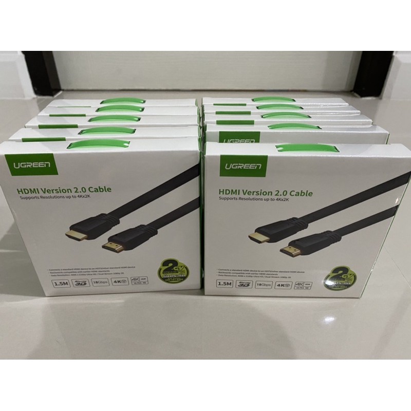 Cable HDMI 4K 50819 (V.2.0) M/M (1.5M) UGREEN รับประกัน 2 ปี โดย Gadget Villa - ออกใบกำกับภาษีได้
