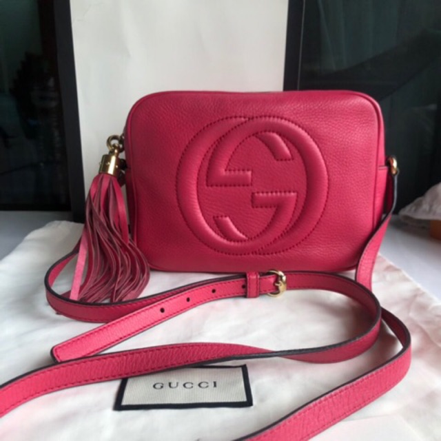 [USED] Gucci Soho Disco in Pink มือสอง