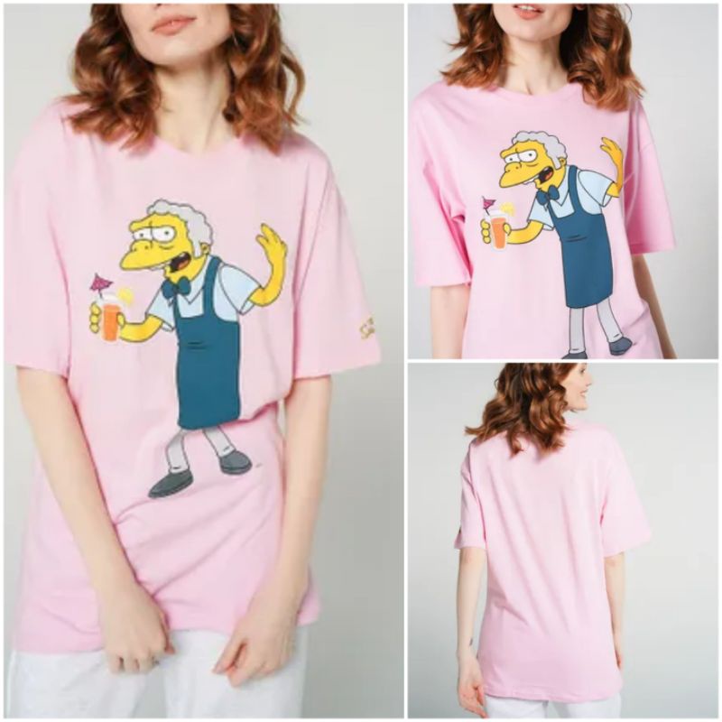 เสื้อยืด Pink Simson ของแท้