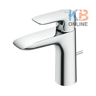 TLG04301T ก๊อกผสมอ่างล้างหน้าแบบก้านโยก พร้อมสะดือป๊อปอัพ TLG04301T Single Lever Lavatory Faucet with Pop-Up Waste TOTO