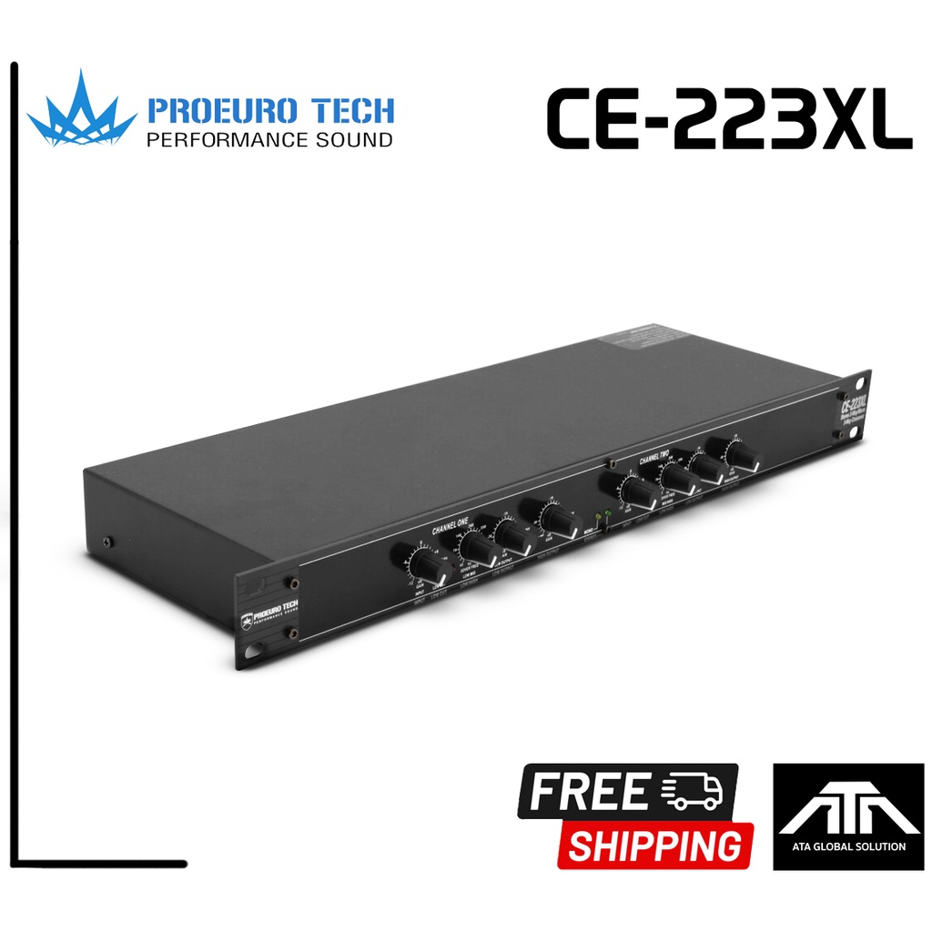 PROEUROTECH CE223XL CE223 223 ครอส2ทาง  ครอสโอเวอร์2ทาง Stereo 2 way mono 3 way อิเล็กทรอนิกส์ครอสโอเวอร์