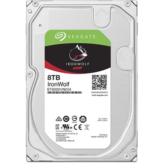 SEAGATE 8TB NAS IRONWOLF 7200RPM 256MB ST8000VN004