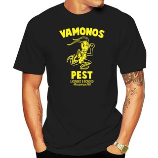 เสื้อยืดผ้าฝ้ายพิมพ์ลายขายดี เสื้อยืด ลาย Vamonos Pest