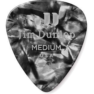 ปิ๊กกีต้าร์ Celluloid Jim Dunlop # Black pearl ครบทุกความหนา!