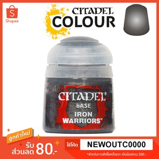 [Base] Iron Warriors - Citadel Colour สีอะคริลิคสูตรน้ำ ไร้กลิ่น ไร้สารพิษ