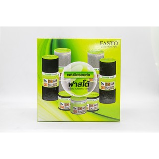 แผ่นปิดรอยต่อหลังคา ฟาสโต้/FASTO สีดำ กว้าง 10 ซม. x ยาว 3 เมตร