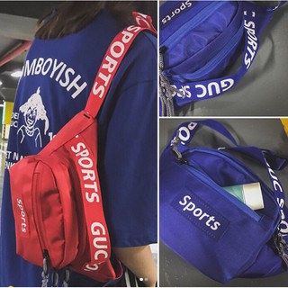 (พร้อมส่ง) กระเป๋าคาดอก SPORTS เท่มาก !!!