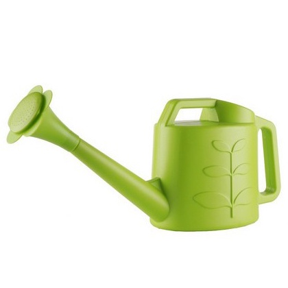 [พร้อมส่ง] บัวรดน้ำมีหูหิ้ว SPRING LEAF 3 ลิตร สีเขียว หัวฝักบัวให้การกระจายน้ำดี แข็งแรงทนทานต่อน้ำ