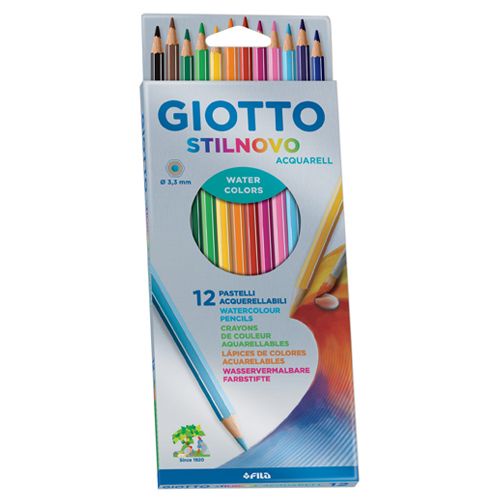 Giotto Stilnovo Acquarell สีน้ําดินสอ 12 สี