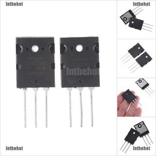 ทรานซิสเตอร์พาวเวอร์ 2sa 1943 &amp; 2sc 5200 pnp 1