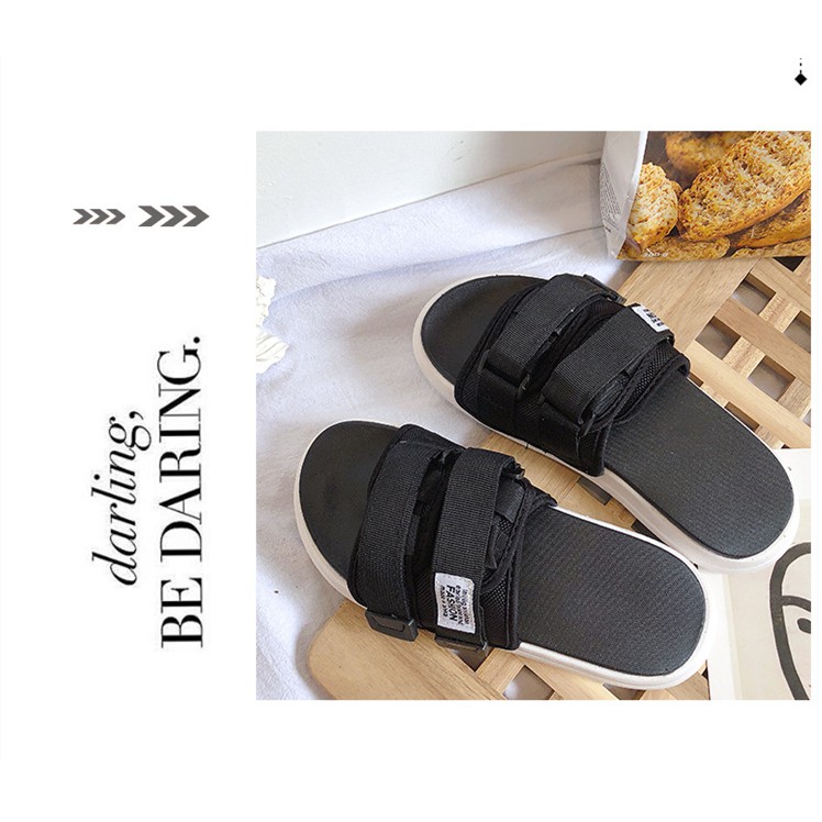 Shoes รองเท้าแตะแบบสวม ผู้ชาย ผู้หญิง น้ำหนักเบา สวมง่าย ใส่สบาย J78