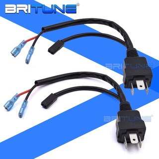 Britune H4 รีเลย์สายไฟเชื่อมต่อ สําหรับเลนส์โปรเจคเตอร์ 12V 24V BI-LED H4 LED