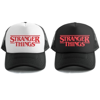 หมวกตาข่าย TRUCKER โลโก้ STRANGER THINGS