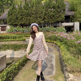Creammii floral dress🌼