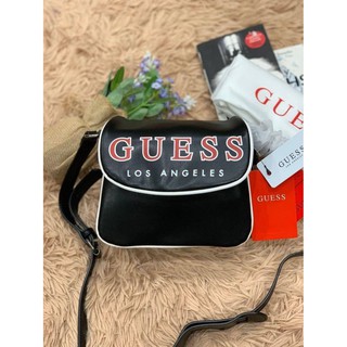 กระเป๋าสะพายข้าง Guess Logo sport Crossbody bag กระเป๋าสะพายข้างดีไซน์เรียบหรูใช้งานง่าย