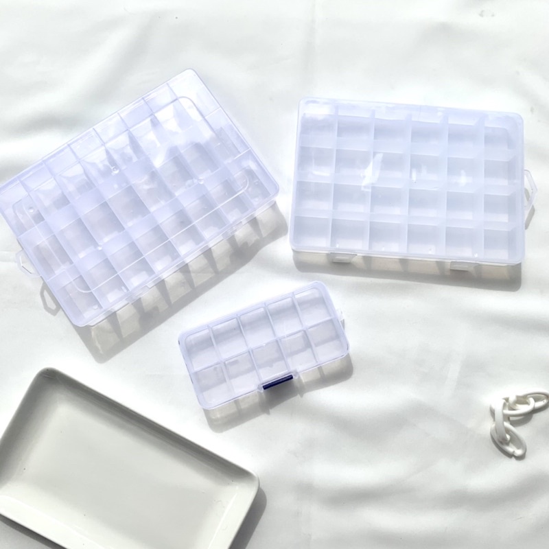 (พร้อมส่งจากไทย) กล่องพลาสติกใส (ราคาต่อชิ้น) กล่องอเนกประสงค์ กล่องเปล่า หลายขนาด