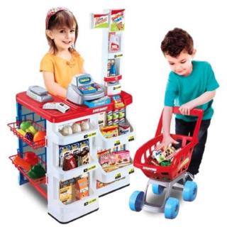 thetoy New Home Supermarket ชุดของเล่น จำลอง ซุปเปอร์มาเก็ต ไว้ในบ้าน มี 3 แบบให้เลือก สำหรับคุณหนู ๆ ของเล่นเด็กhetoy N