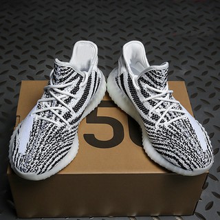 yeezy✁▥รองเท้ามะพร้าว 350 ม้าลายขาวชายแท้ม้าลายขาวมะพร้าวตาข่ายรองเท้ากีฬาชายฤดูร้อนรองเท้าระเบิดจริงผู้ชาย