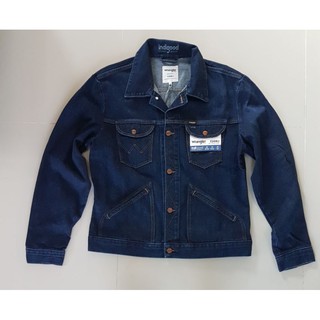 เสื้อแจ๊คเก็ต Wrangler Icon 124MJ สีเข้ม Size M(PM020)