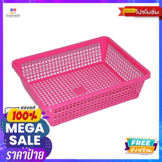 ตะกร้าเหลี่ยม SIZE L 13X30.5X6.5ซม(สินค้าไม่สามารถเลือกได้)RECTANGULAR BASKET SIZE L13X30.5X6.5CM MIXED(NOT SELECTION)