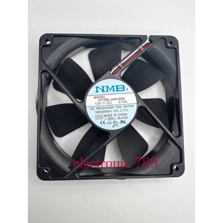 พัดลม NMB  MODEL 4710NL-04W-B59 12V DC    0.74A ♥️  สินค้าไม่รวมvat  🙏สินค้าคุณภาพมาตราฐาน