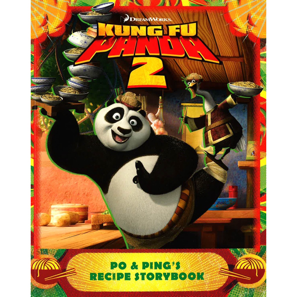 BBW หนังสือ Po & Ping'S Recipe Storybook (Kung Fu Panda 2) ISBN: 9780843198584